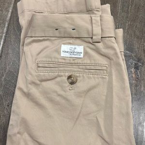 Boys khaki pants . Vineyard Vines.